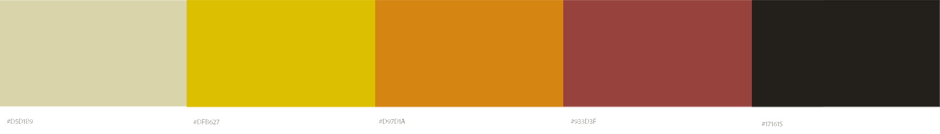 Color Palette of Two-finger exercise no. 4